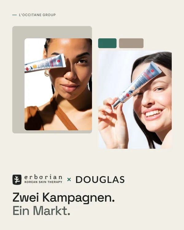 Key Visual: Erborian × Douglas, L’Occitane Group, Lead Germany
